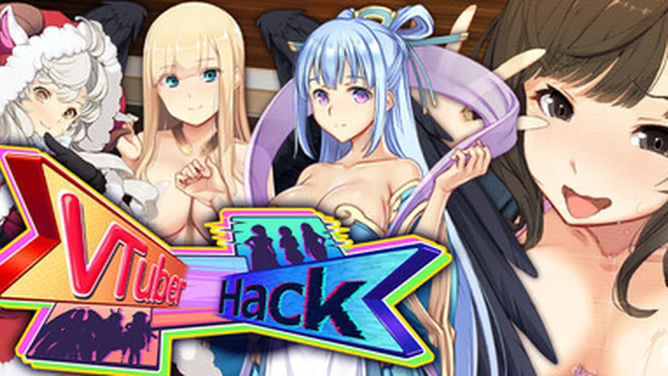 虚拟主播黑客 Vtuber Hack Vtuber Hack 官方主视觉 模拟互动首页背景
