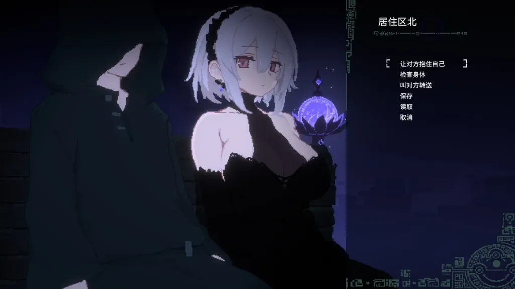 群青的魔女 海岸聚落 剧情演出画面 画廊页背景