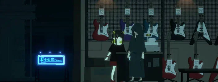 群青的魔女 记忆档案场景 攻略页背景