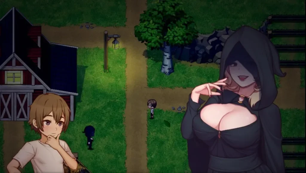 我的乡村日常生活 角色对话场景 精美2D 手绘立绘 画廊页背景